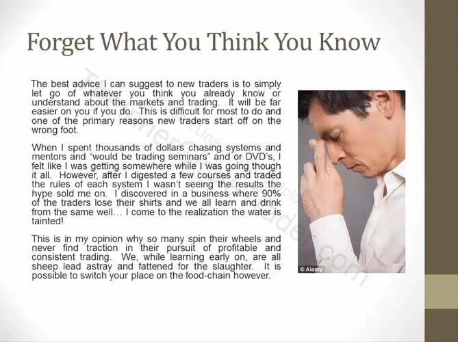 Forget What You Think You Know