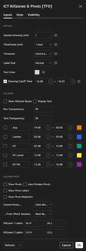 Daniel's TradingView Settings 10