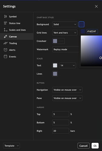 Daniel's TradingView Settings 1