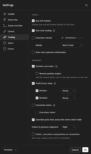 Daniel's TradingView Settings 7
