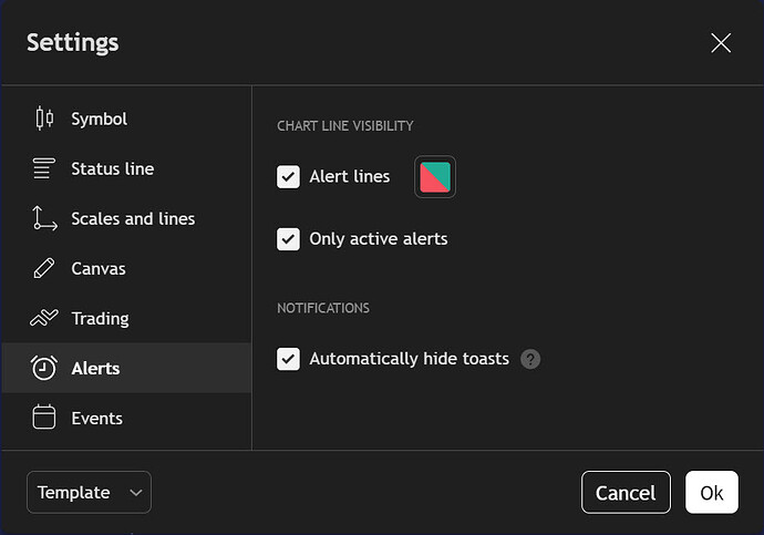 Daniel's TradingView Settings 8