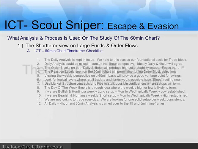 Short-Term View On Large Funds And Order Flows
