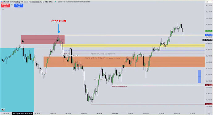 NQ - Stop Hunt