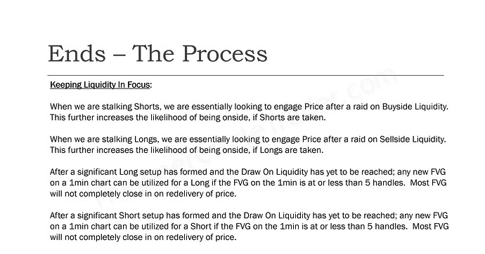Process - Keeping Liquidity In Focus