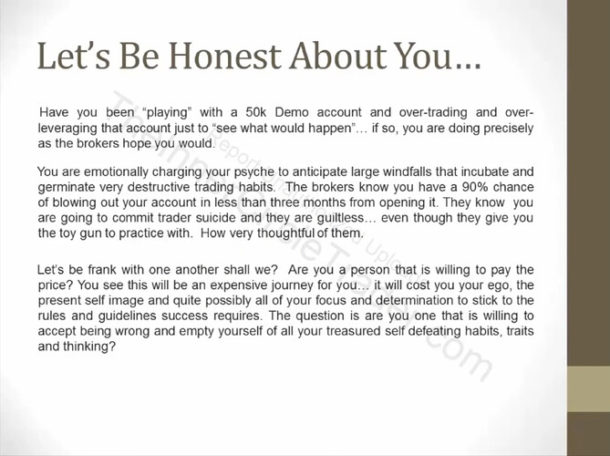 Let's Be Honest About You