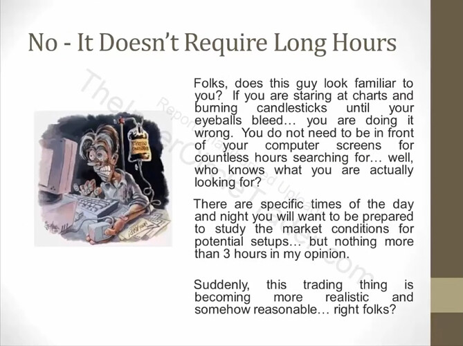No - It Doesn't Require Long Hours