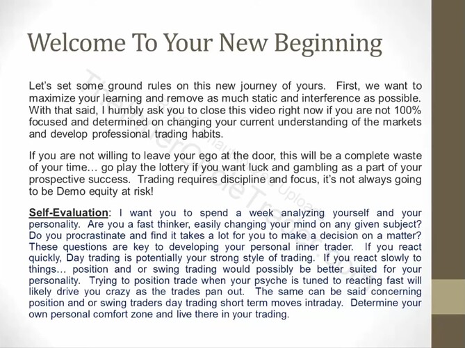 Welcome To Your New Beginning