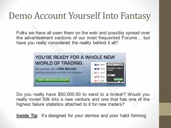 Demo Account Yourself Into Fantasy