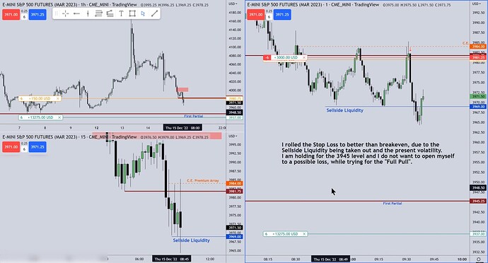 ES Trade Example - Comment