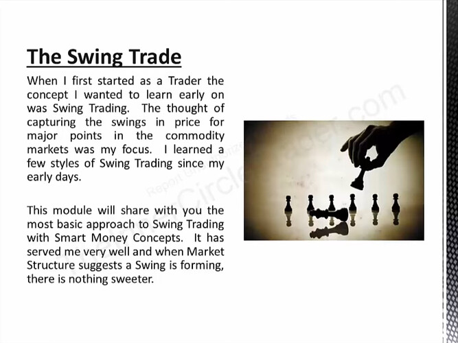 The Swing Trade