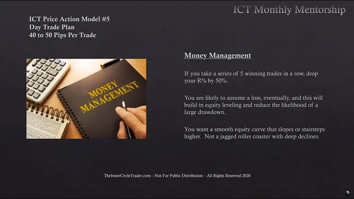 Money Management - Reducing Risk After Winning Streak