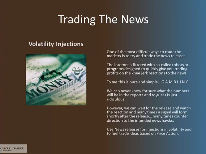 Trading The News