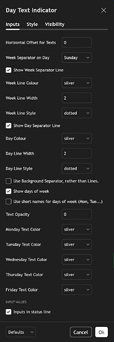 Daniel's TradingView Settings 12