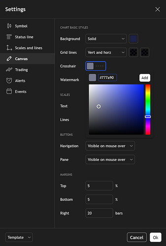 Daniel's TradingView Settings 2