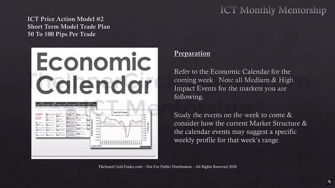 Preparation - Economic Calendar